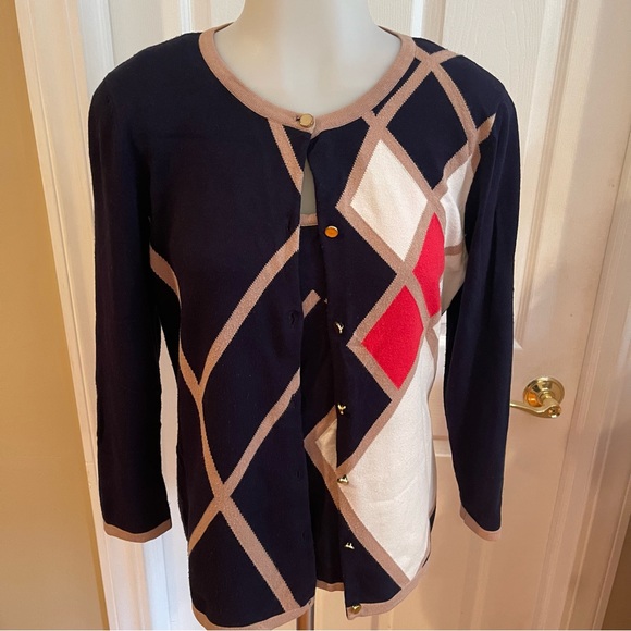 Carmen Marc Valvo Sweater Set SZ M/2 for 1 - Picture 2 of 12